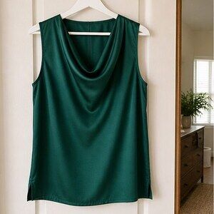 Charcoal Pleated Blouse